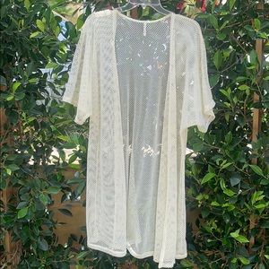 Netted Swim Suit Cover Up